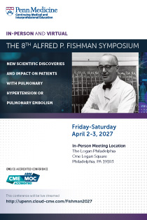8th Alfred P. Fishman Symposium Banner